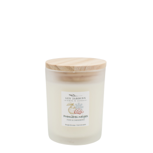Candle First Snow Pear and Cranberry